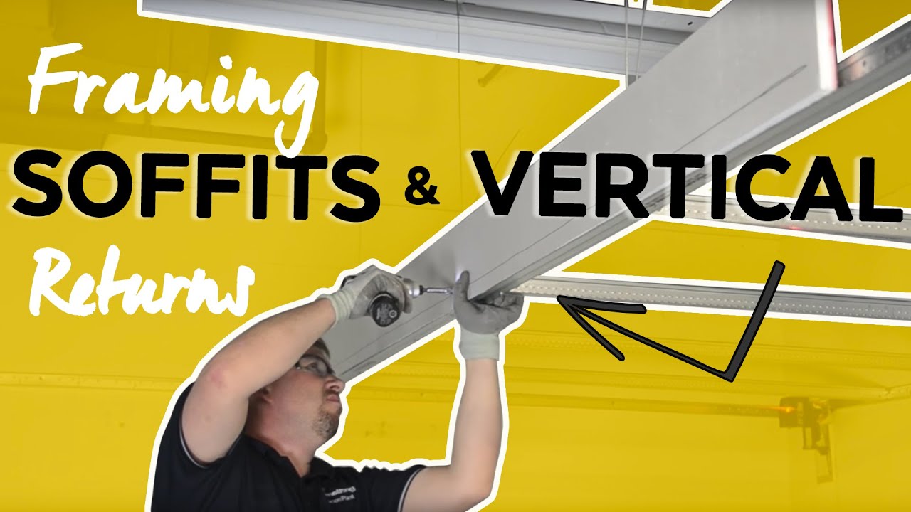 Framing Soffits And Drywall Returns Drywall Grid Armstrong