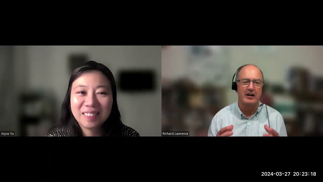 Interview conversation on Korea 1 Richard Lawrence and Joyce Yu