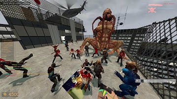 Counter-Strike: Source Zombie Escape NIDE ze_atix_panic_b3t ~ (Nova HunterZ player)