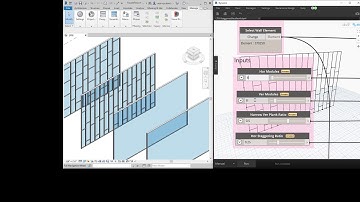 Staggered Plank Curtain Wall in Revit with Dynamo
