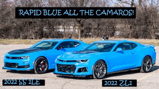 Chevrolet Camaro Ss 2022 Blue