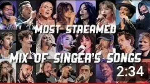 [EXTEND] TOP FAMOUS SINGERS IN ONE SONG // MOST STREMED- LIVE PERFORMANCE