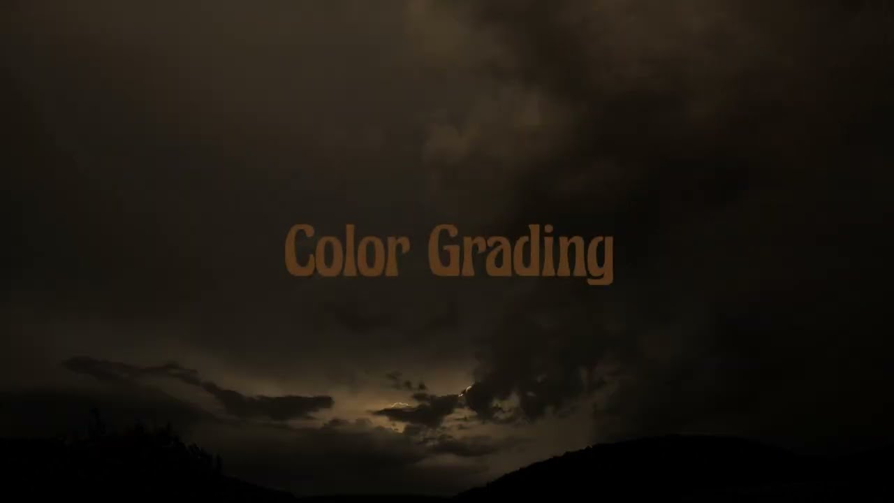 color grading example