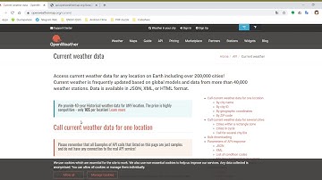 OpenWeatherMap, uso de API gratuita