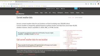 OpenWeatherMap, uso de API gratuita screenshot 4