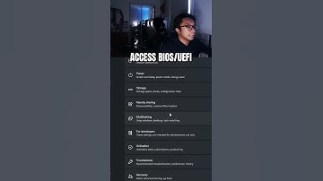 HOW TO ACCESS BIOS/UEFI SETTINGS