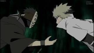 minato vs obito full fight/english dub/naruto shippuden