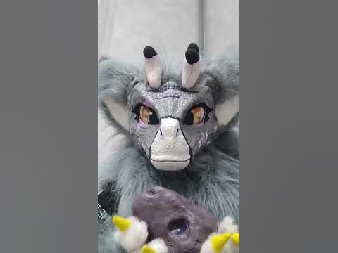 помню, делала на этой основе пм дракона... #фурри #mask#furries #маска# ...