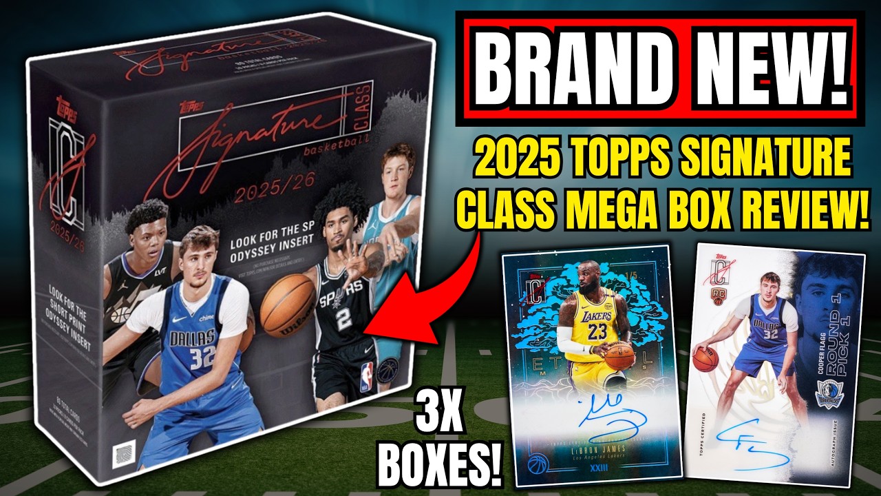 Are Mega Boxes BETTER Than Hobby Boxes?!? 2025 Topps Signature 