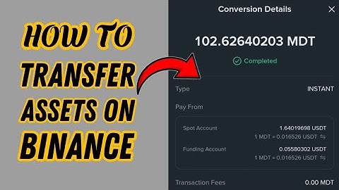 How to covert money from one coin to another on binance