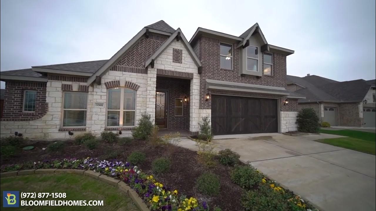 Somerset in Mansfield New Homes in DFW Bloomfield Homes YouTube