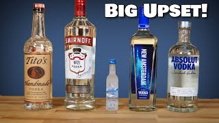 Blind Ranking the Top 5 Selling Vodkas (They Taste Different)