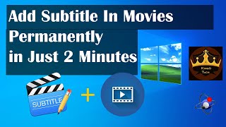 How to Permanently Add Subtitles To a Video or Movie ✅ screenshot 2