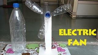 How to Make an Electric Table Fan using Bottle  Easy Way