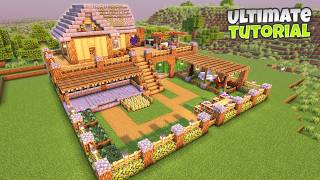 Minecraft Ultimate Survival Base Tutorial⚒️