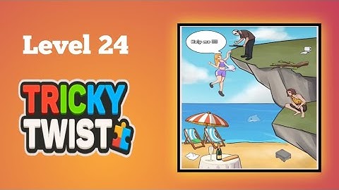 Tricky Twist Level 24 Fast Solution | Brain Puzzle Walkthrough Gameplay