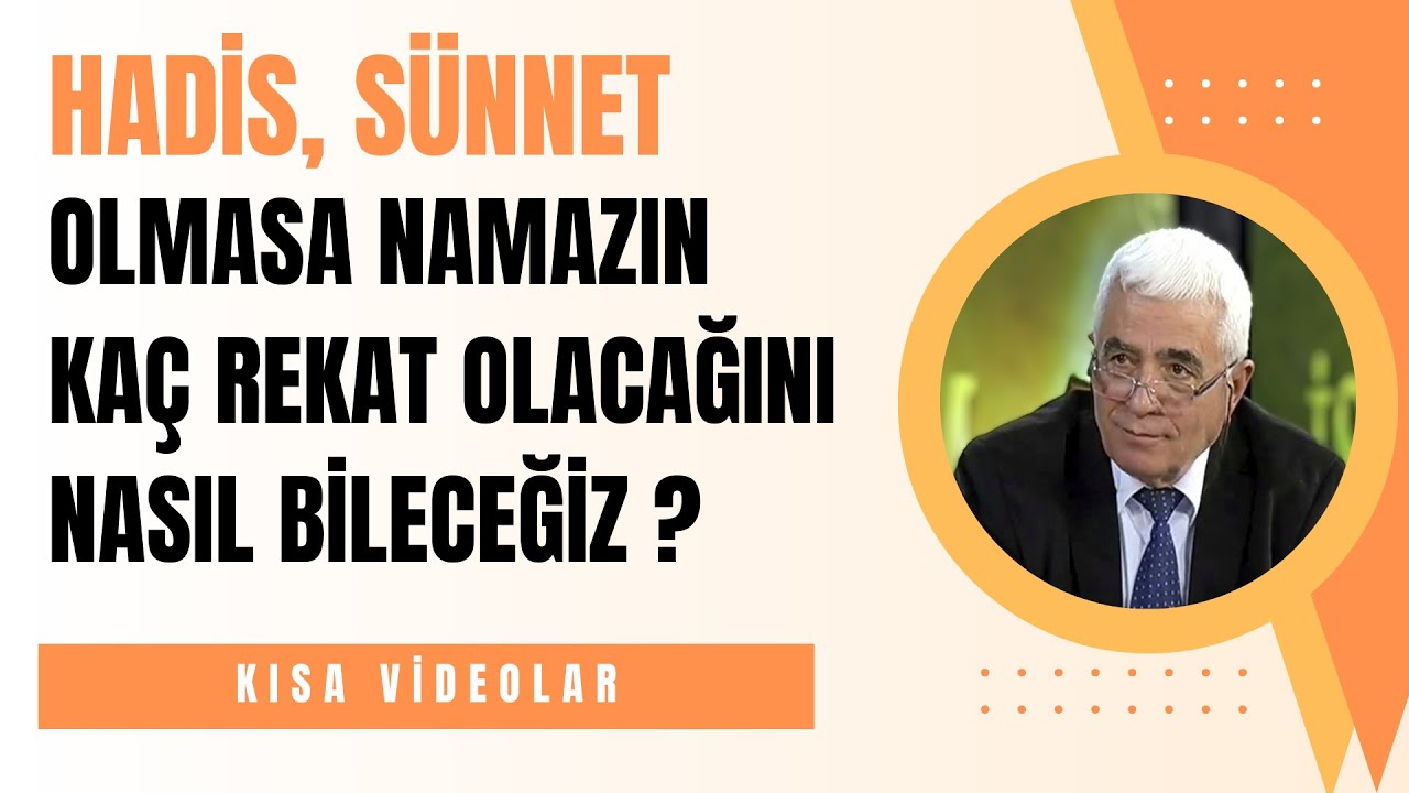 HADİS (SÜNNET) OLMAZSA NAMAZIN KAÇ REKAT OLACAĞINI NASIL BİLECEĞİZ?