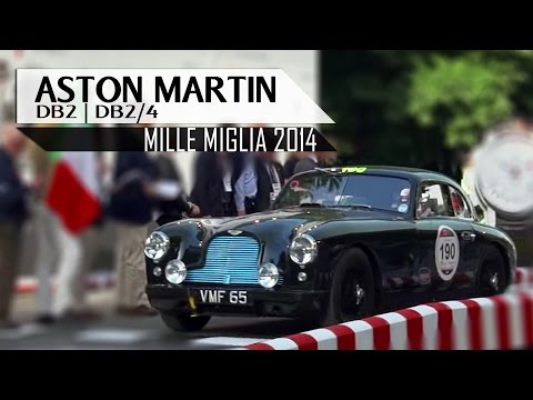 ASTON MARTIN DB2 | DB2/4 - Mille Miglia 2014 - Engine sound | SCC TV