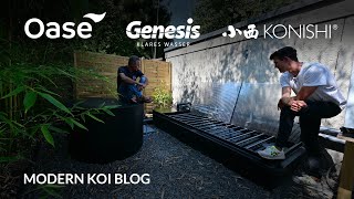 Modern Koi Blog #5734 - The filter system for Daniel and Marcus' new pond