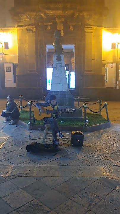 Kid in Cusco Playing “Hotel California” — What Talent! 🎸2
