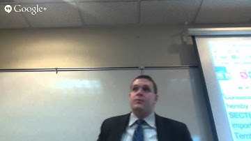 ConLaw Class 12 - Scope of Federal Powers III