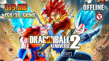 NEW DRAGON BALL Xenoverse 2 PPSSPP Mod Dragonball Z Shin Budokai 2 ISO 3D | Game DBZ PSP Gameplay