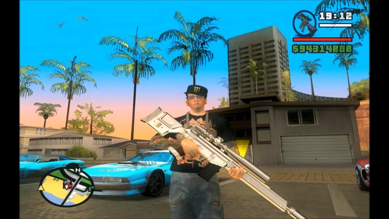 GTA San Andreas Pack de Armas 2016 HD Mod 