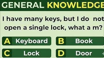 General Knowledge Quiz | Test Your Brain | English Questions and Answers