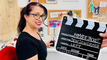 Easy to Sew Bomber Jacket: Behind the Scenes Sewing Simplicity 8418