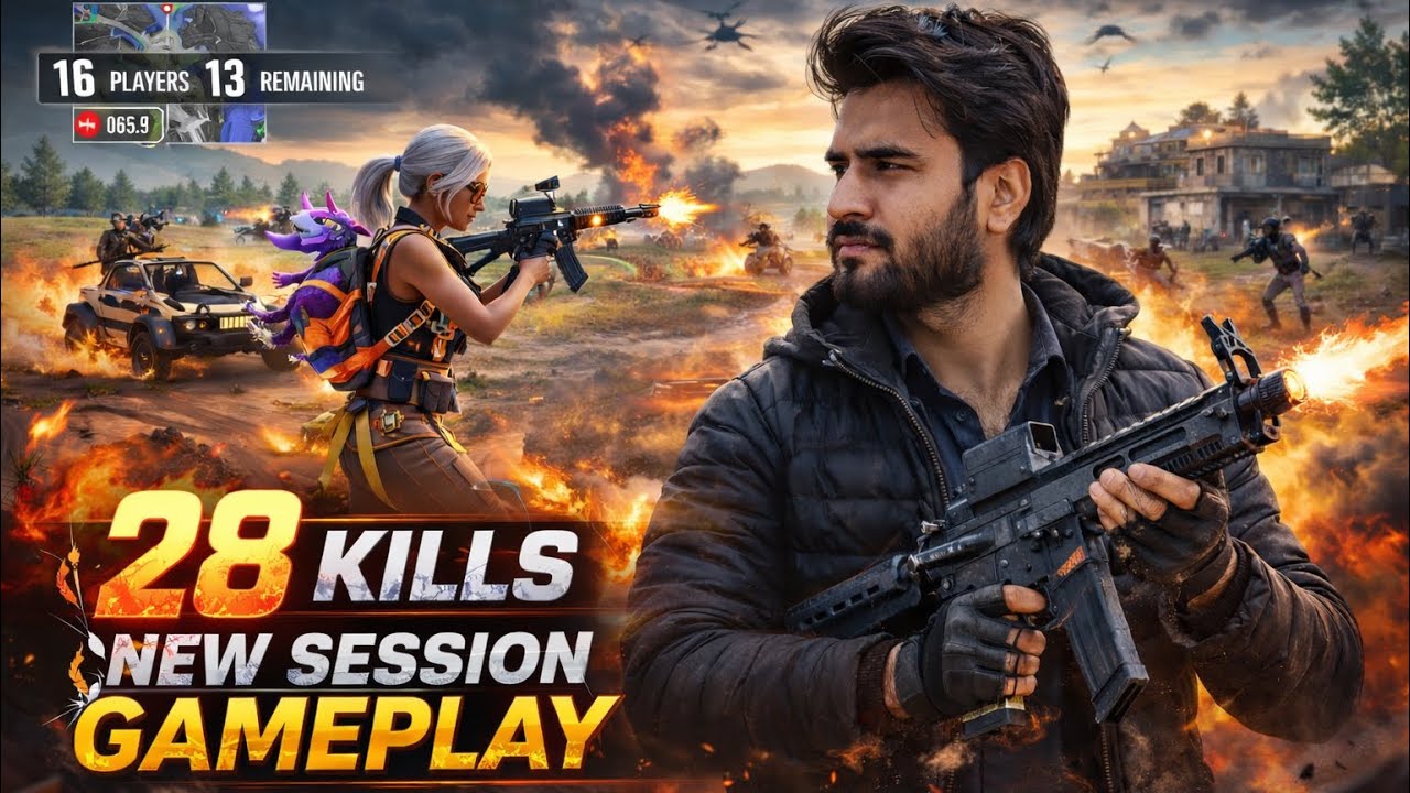 Savage Mode ON 💀 28 Kills THE AK GAMING VERSE ☠️🏆