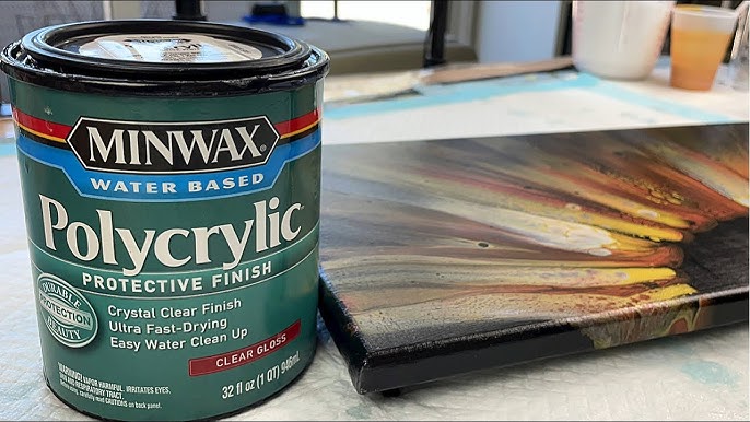 Minwax Satin Clear Polycrylic Protective Finish