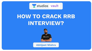 How to Crack RRB Interview? | Abhijeet Mishra