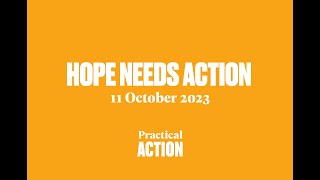 Hope Needs Action  - Supporter Event October 2023