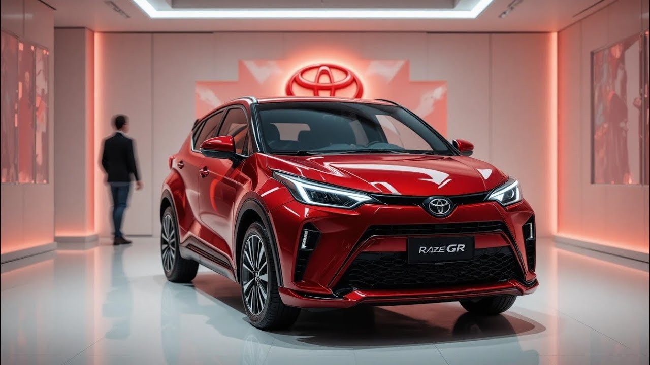 Полный обзор Toyota Raize GR 2026 года (красный) | Спортивный компактный внедорожник, который вам...