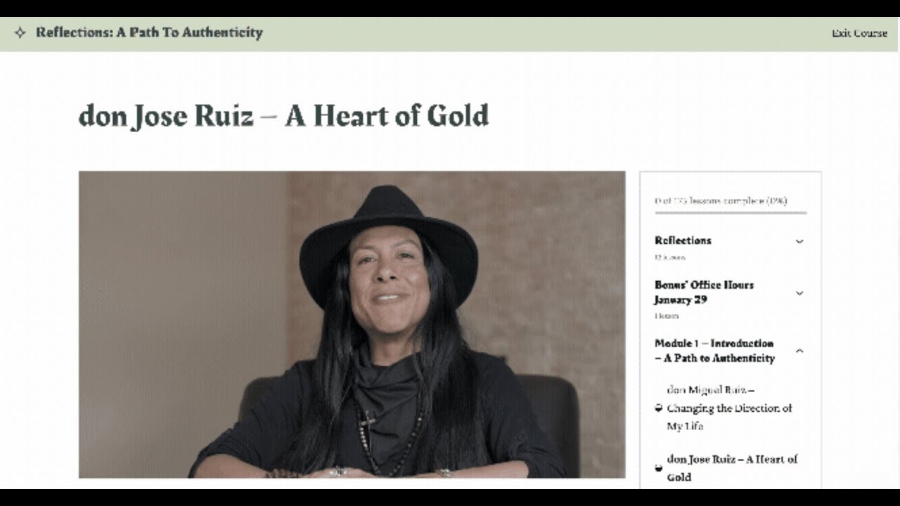 don Jose Ruiz - A Heart of Gold