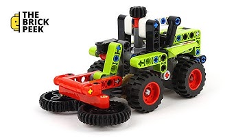 LEGO Technic 42102 mini CLAAS XERION - Unboxing and speedbuild