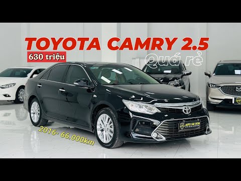 Toyota Camry 2.5G 2016 quá đẹp 66.000km giá 630 triệu - Auto Sài Gòn| Hạng d giá rẻ đẹp bền