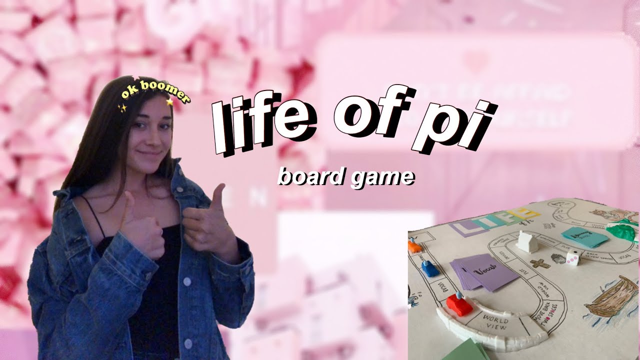 Life Of Pi Board Game Presentation by Marissa f