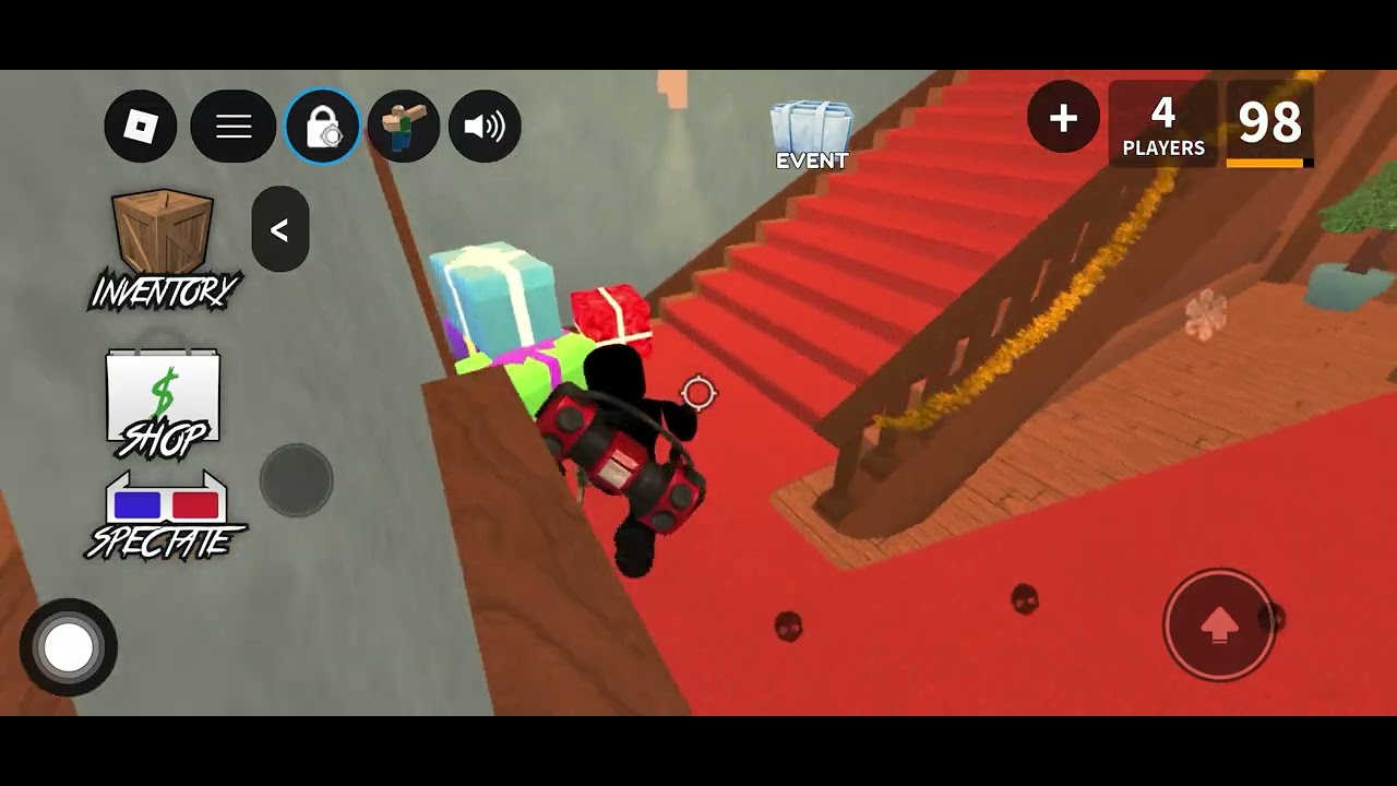 Rewinding and playing Christmas MM2