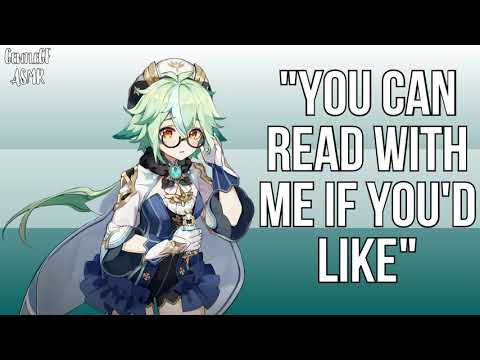 Genshin Impact ASMR | Sucrose Reads Books With You | RP