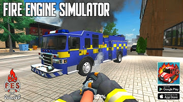 Fire Engine Simulator - Evolved Gameplay Android & IOS