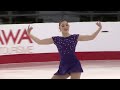 Helene CARLE - Junior Women Free Program - CTNSC17