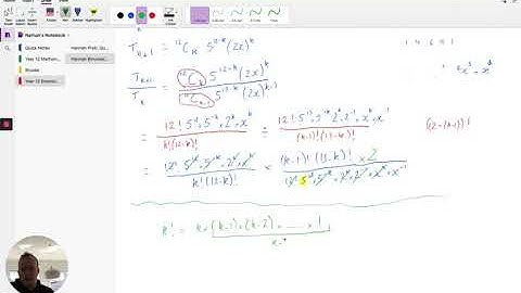 Greatest Term Binomial Expansion