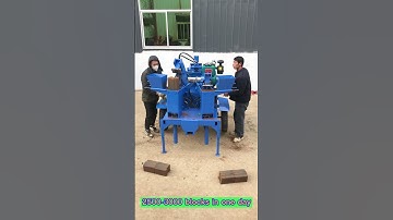 super M7MI twin soil cement interlocking hydraform block making machine for sale