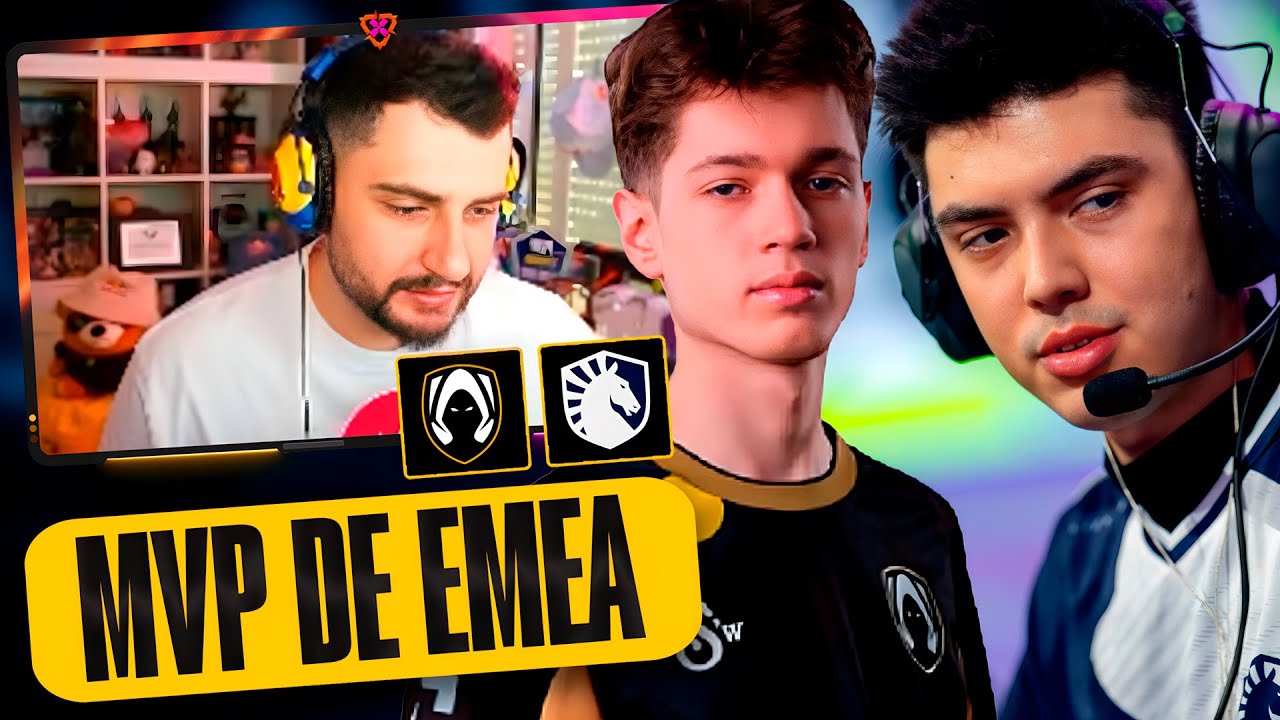 MIXWELL REACCIONA A HERETICS VS TL - VCT EMEA STAGE 1 PLAYOFFS | Mixwell