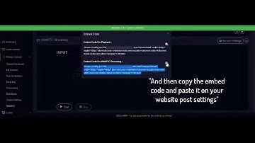 How to Embed WebRTC feature on Websites | Livebox Streaming Server