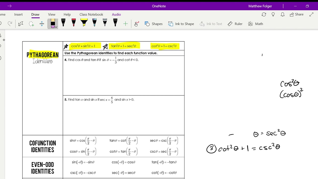 precalculus lesson 1.2 homework