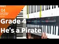 Hes a pirate  from pirates of the caribbean  grade 4 electronic keyboard trinity music exam piece