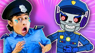 Canción de Imitador😍Oficial De Policía Robot 🚓 Сanciones para niños de Magic Kids Español