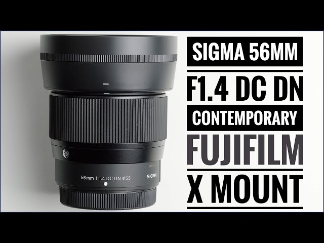 Sigma mm f1.4 AF DC DN   Contemporary Fujifilm X Mount   YouTube